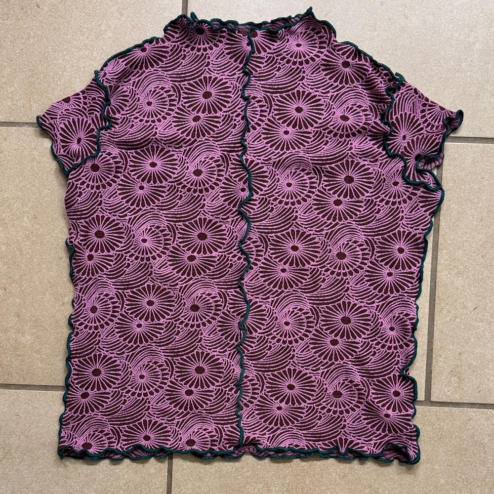 RESERVED trade for Tina Seea Leo Surf Top - Caracol - Picture 4 of 7